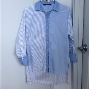 Zara Asymmetrical shirt